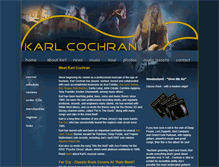 Tablet Screenshot of karlcochran.com